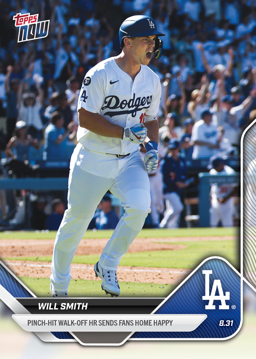 Will Smith - 2025 MLB Topps NOW - Card 641 - PR: 748