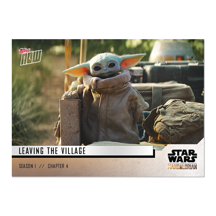 Star Wars: The Mandalorian TOPPS NOW 5-Card Pack - S1 : Chapter 4 - Print Run: 1004 - Image 10