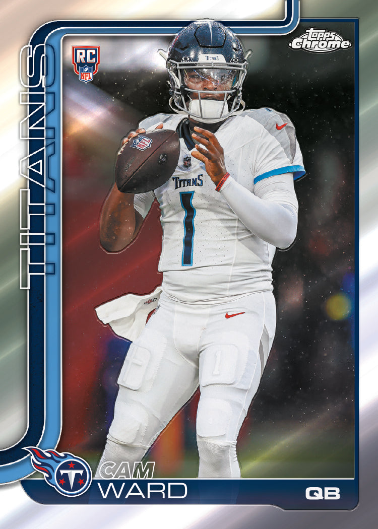 2025 Topps Chrome Football - Mega Box - Image 3