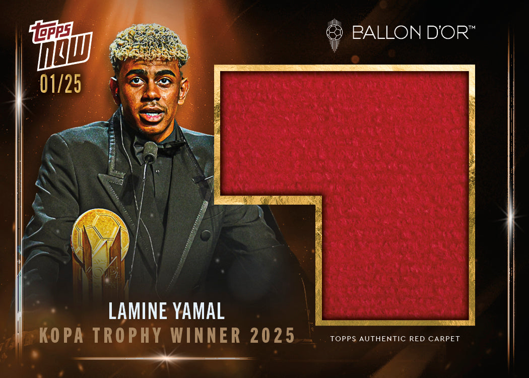 Lamine Yamal - 2025 Ballon d'Or Topps NOW - Card 6 - LOOK FOR AUTO & RELICS - PR: 13882 - Image 6