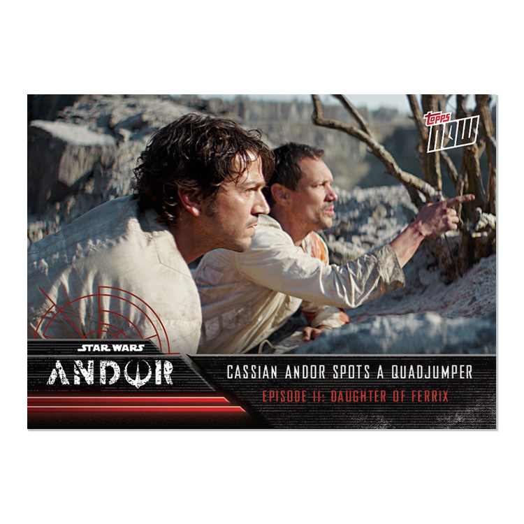2022 TOPPS NOW Star Wars: Andor Episode 11 - 5 Card Set - PR: 657 - Image 6