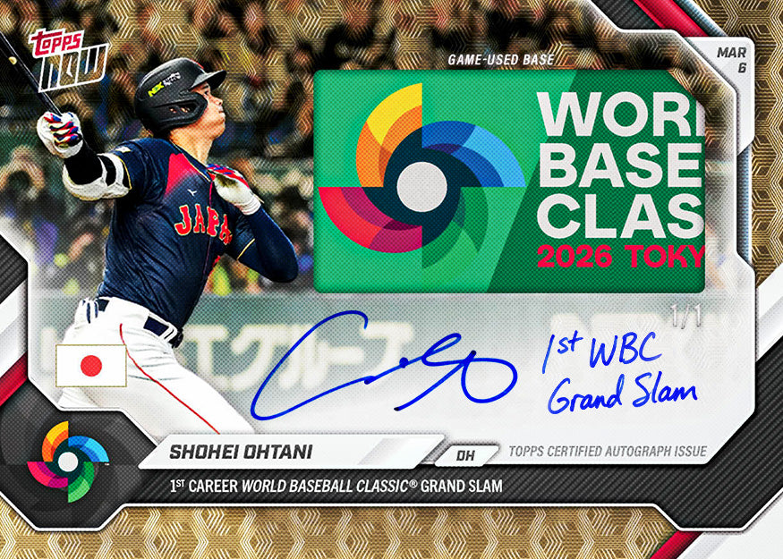 Shohei Ohtani - 2026 World Baseball Classic Topps NOW - Card 4 - PR: 132,078 - Image 2