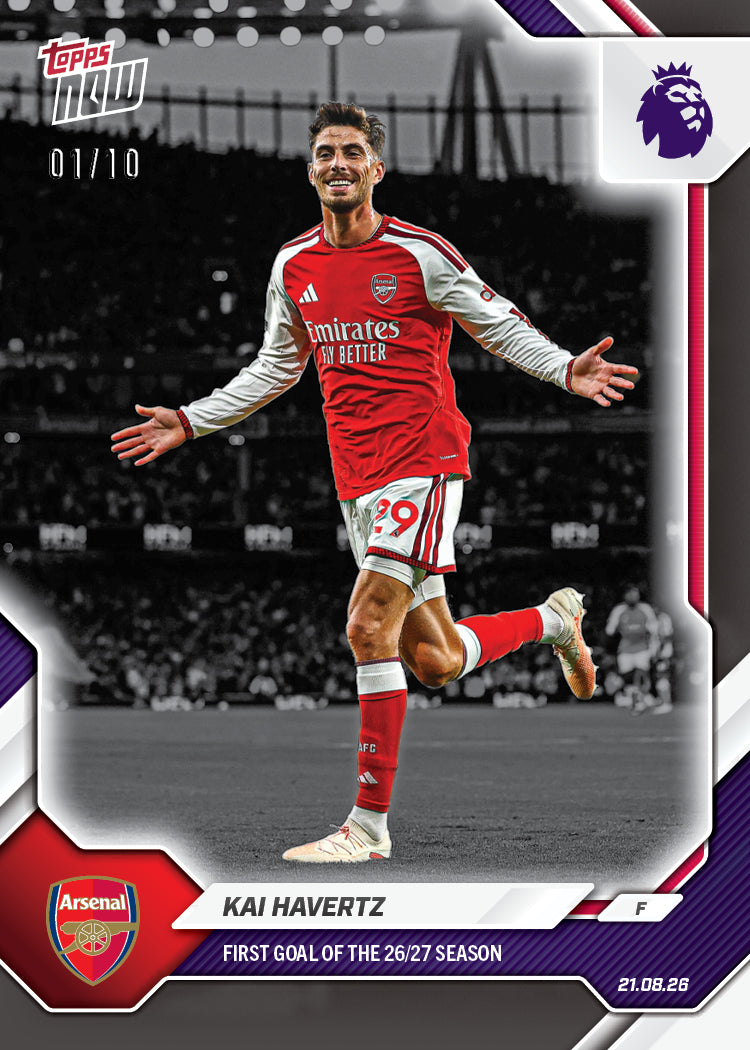 Kai Havertz - 2026-27 Premier League Topps NOW - Card 1 - PR: 2428 - Image 4