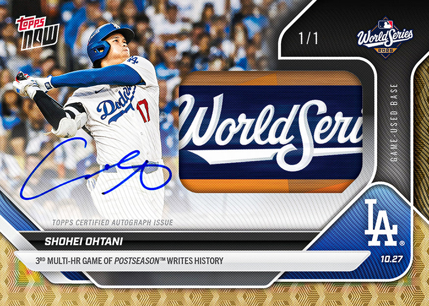 Shohei Ohtani - 2025 MLB Topps NOW - Card 903 - PR: 58583 - Image 2