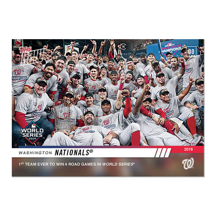 Washington Nationals - MLB TOPPS NOW Card 1079 - Print Run: 963