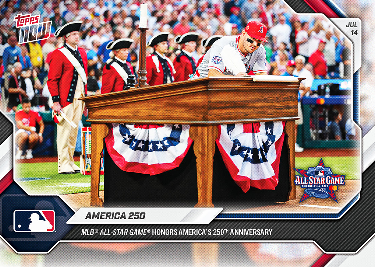 America 250 - 2026 MLB Topps NOW - Card 456 - PR: 3808