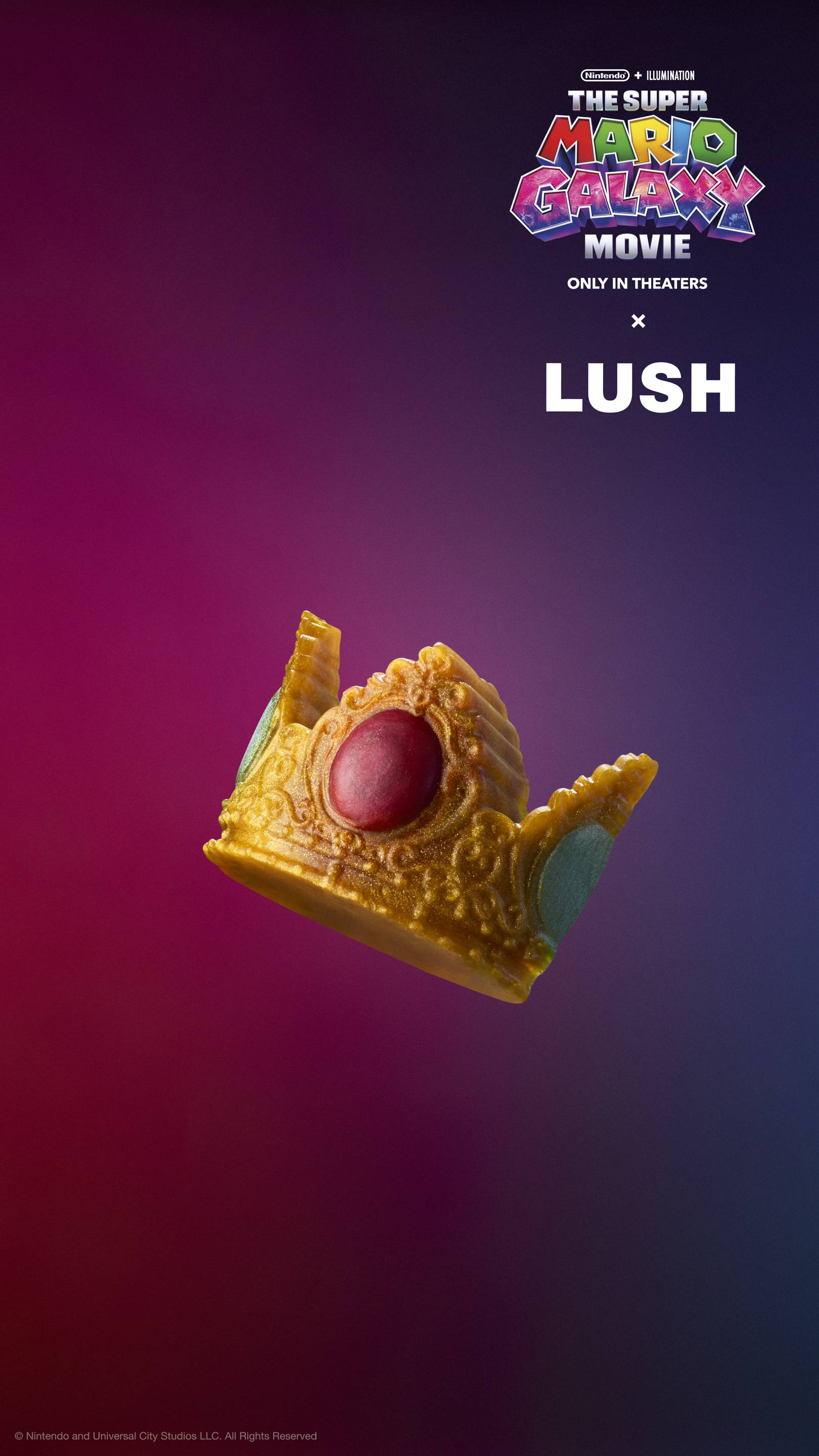 Alternative view of Princess Peach's Crown