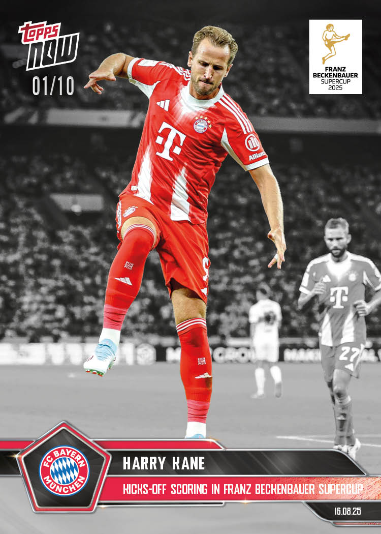 Harry Kane - 2025-26 Bundesliga Topps NOW Card 2 - PR: 538 - Image 4