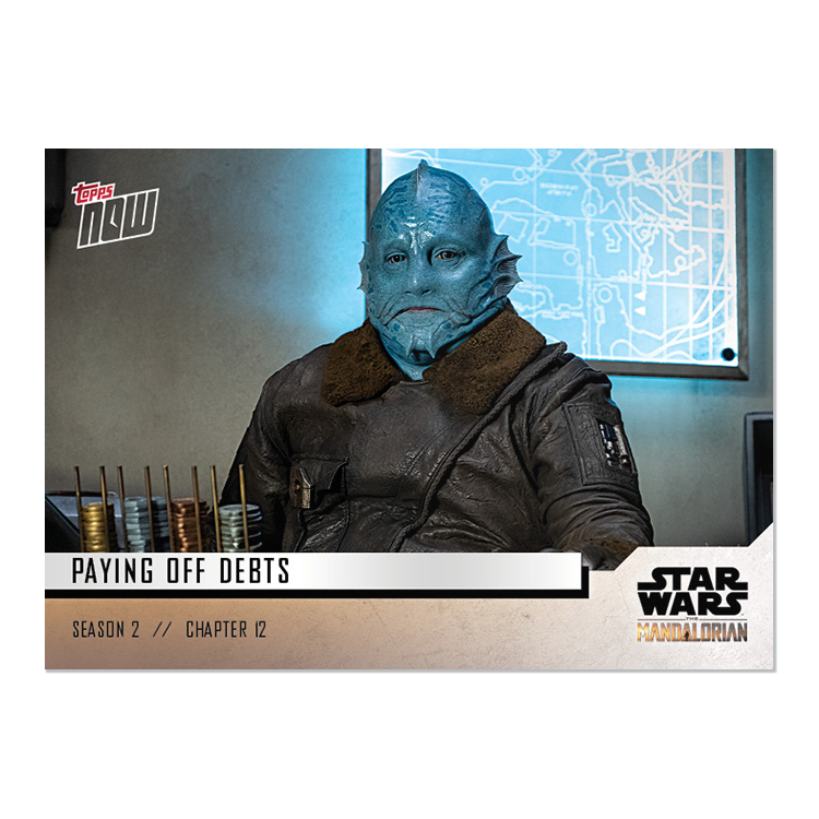 2020 Star Wars: The Mandalorian TOPPS NOW 5-Card Pack - S2 : Chapter 12 - Print Run: 1468 - Image 4