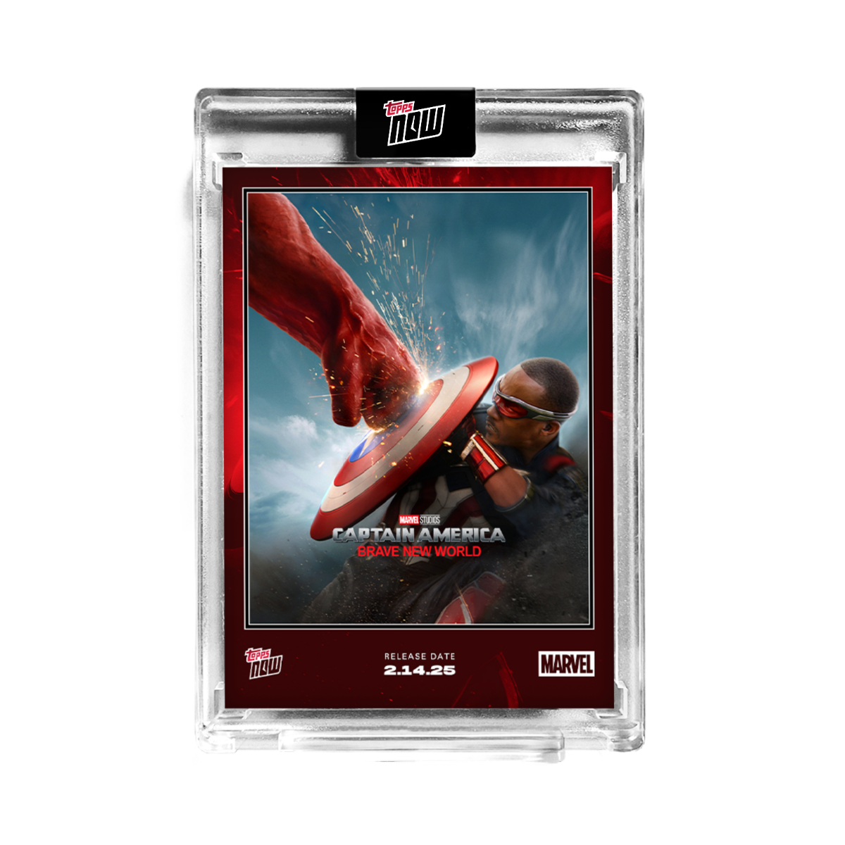 2025 Marvel Topps NOW Captain America Brave New World - PR: 8039
