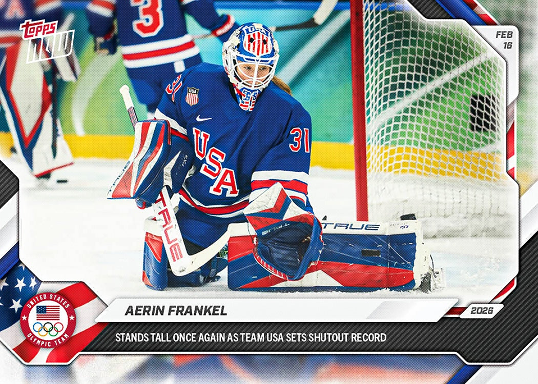 Aerin Frankel - 2026 Olympics Topps NOW - Card 12 - PR: 1736