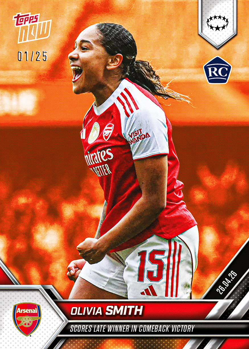 Olivia Smith - 2025-26 UWCL Topps NOW - Card 27 - PR: 762 - Image 5