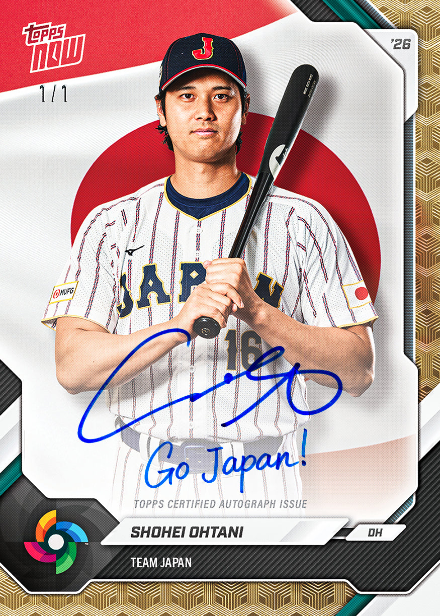 2026 Topps NOW Baseball – Team Japan – World Baseball Classic Team Sets - PR: 34993 - Image 2