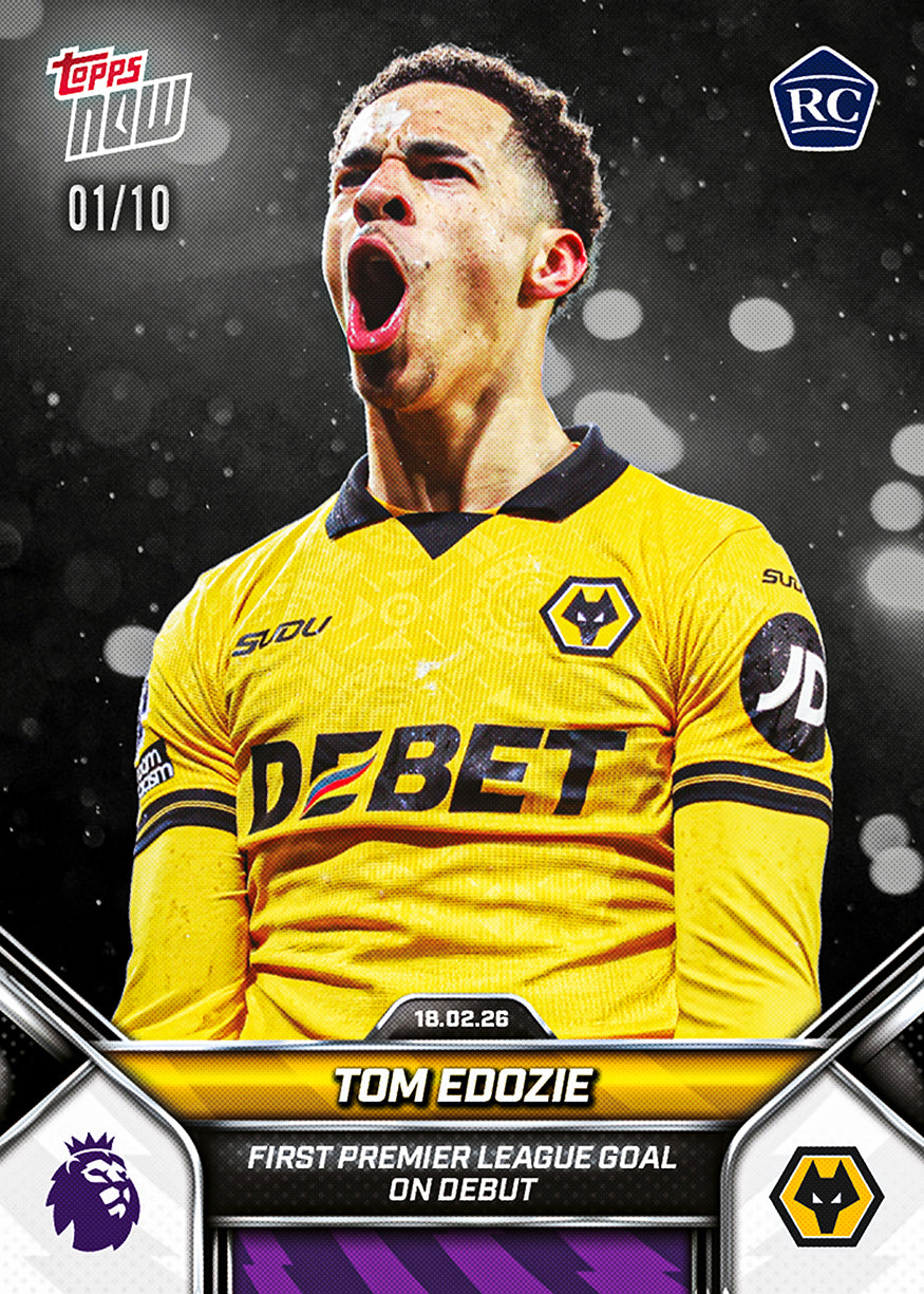 Tom Edozie - 2025-26 Premier League Topps NOW - Card 140 - PR: 946 - Image 4