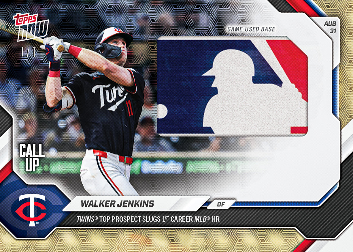 Alternative view of Walker Jenkins - 2026 MLB Topps NOW - Card 619 - PR: 3958