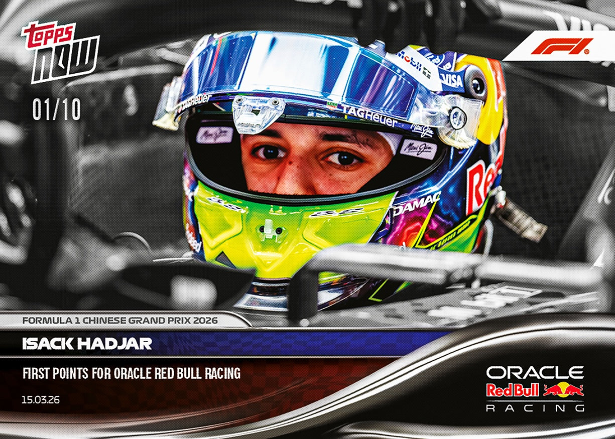 Isack Hadjar - 2026 Formula 1 Topps NOW - Card 20 - PR: 1275 - Image 4