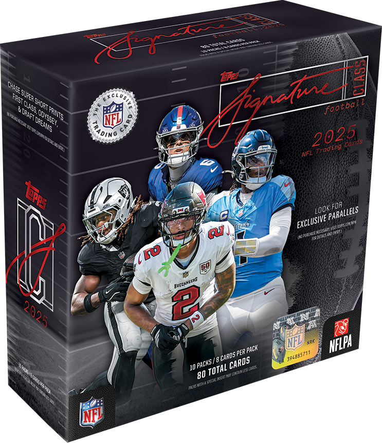 2025 Topps Signature Class Football - Mega Box