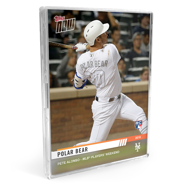 2019 New York Mets TOPPS NOW Players Weekend 6-Card Team Set + Relic Card - Print Run: 508