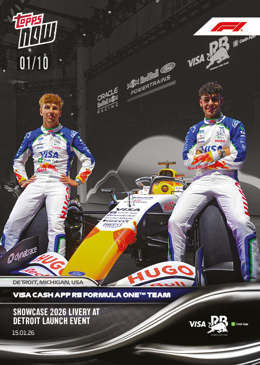 Visa Cash App RB Formula One Team - 2026 Formula 1 Topps NOW - Card 2 - PR: 1785 - Image 5