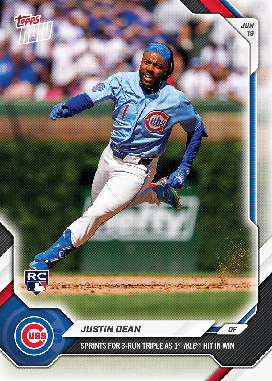 Justin Dean - 2026 MLB Topps NOW - Card 350 - PR: 659