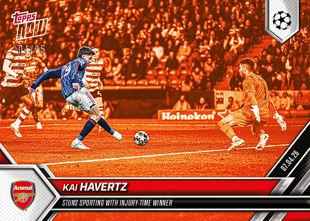 Kai Havertz - 2025-26 UCL Topps NOW - Card 117 - PR: 881 - Image 5