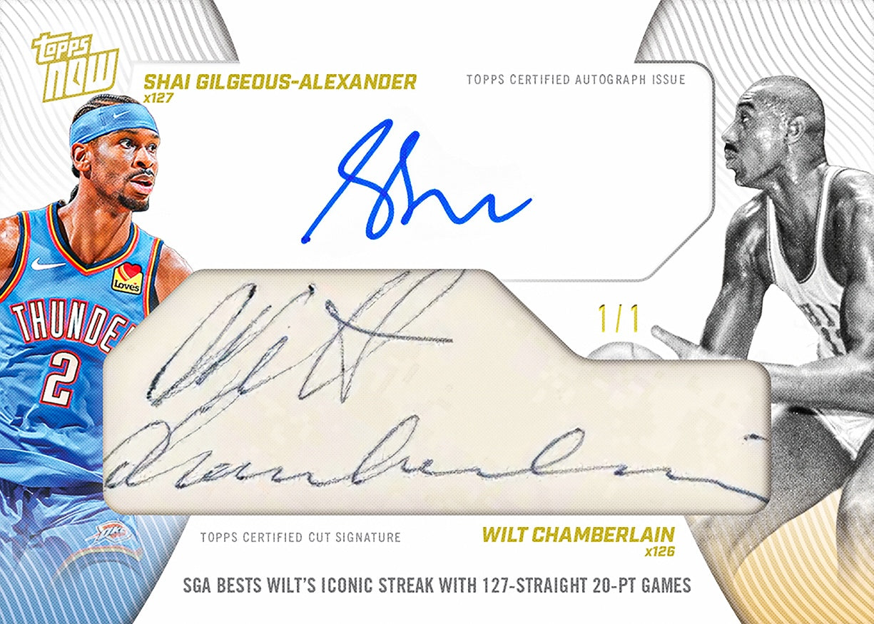 Shai Gilgeous-Alexander - 2025-26 NBA Topps NOW - Card 205 - PR: 21058 - Image 3