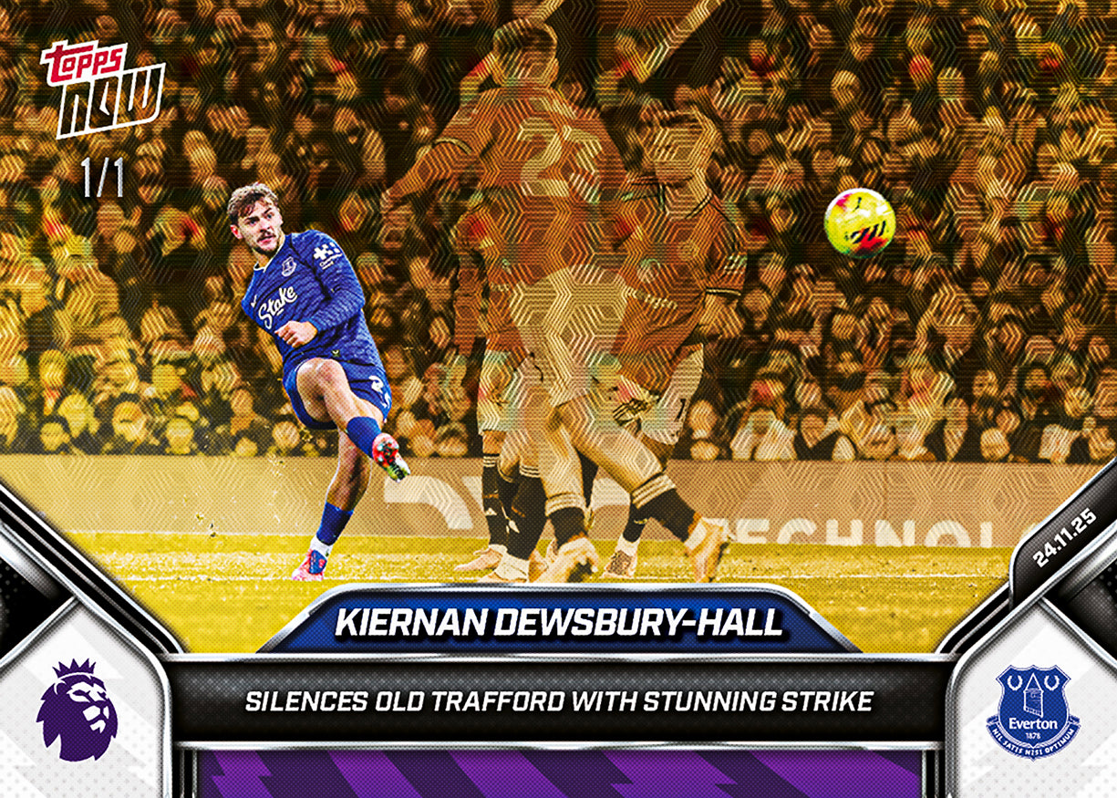Kiernan Dewsbury-Hall - 2025-26 Premier League Topps NOW - Card 63 - PR: 264 - Image 2