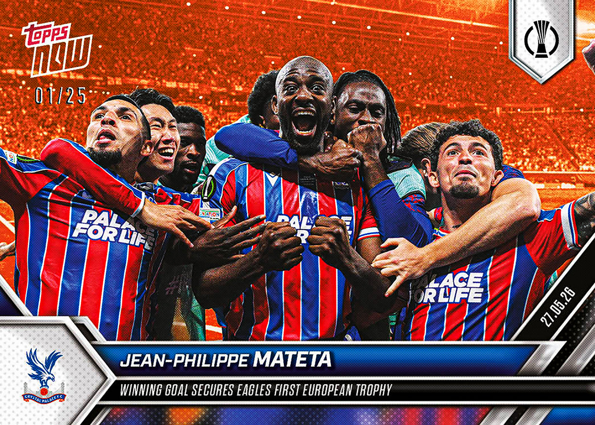 Jean-Philippe Mateta - 2025-26 UECL Topps NOW - Card 12 - PR: 554 - Image 7