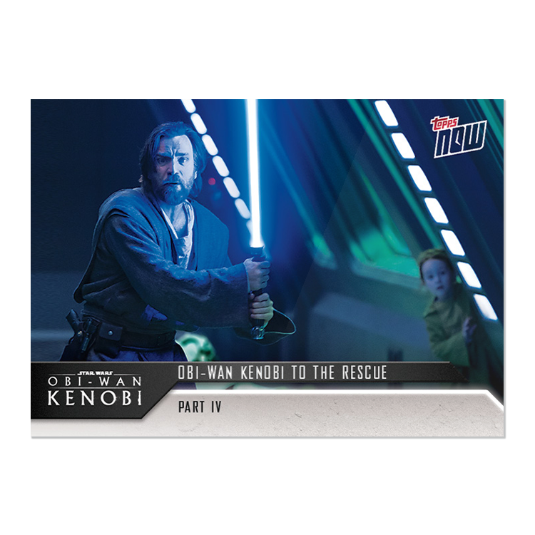 2022 Topps Now Star Wars: Obi-Wan Kenobi 5-Card Pack (Part IV) - PR: 1019 - Image 8