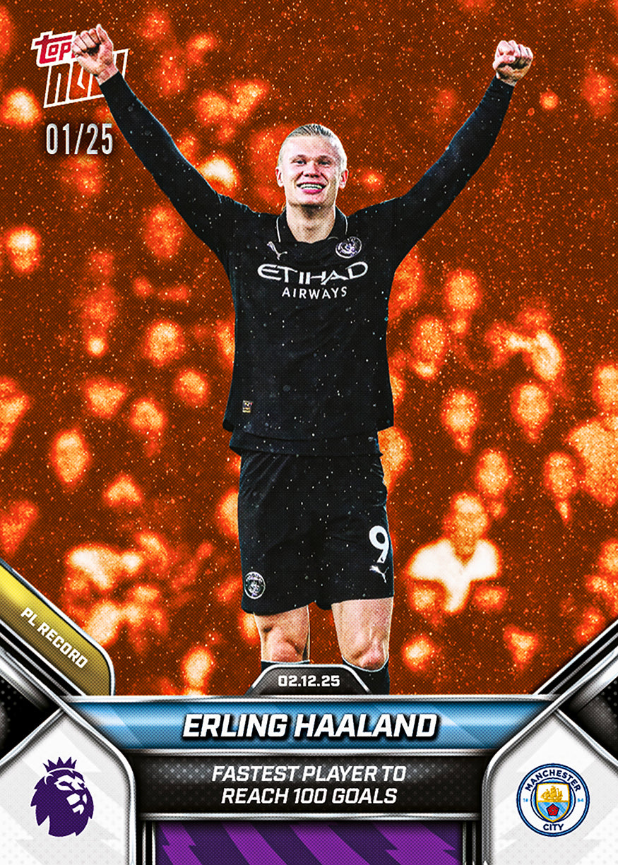 Erling Haaland - 2025-26 Premier League Topps NOW - Card 68 - PR: 3526 - Image 6