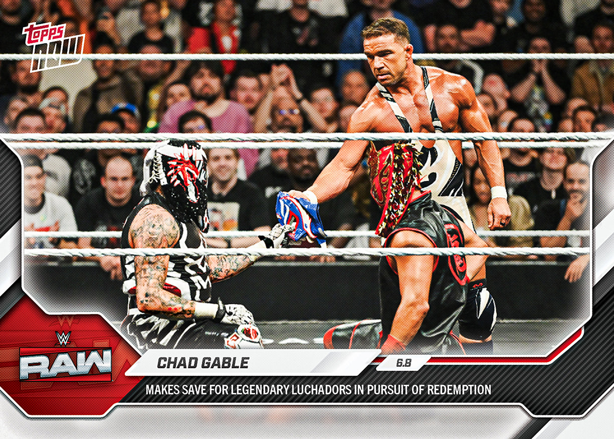 Chad Gable - 2026 WWE Topps NOW - Card 63 - PR: 519