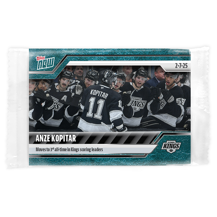 Anze Kopitar - 2024-25 NHL Topps NOW - Sticker # 111 Pack - PR: 170 - Image 3