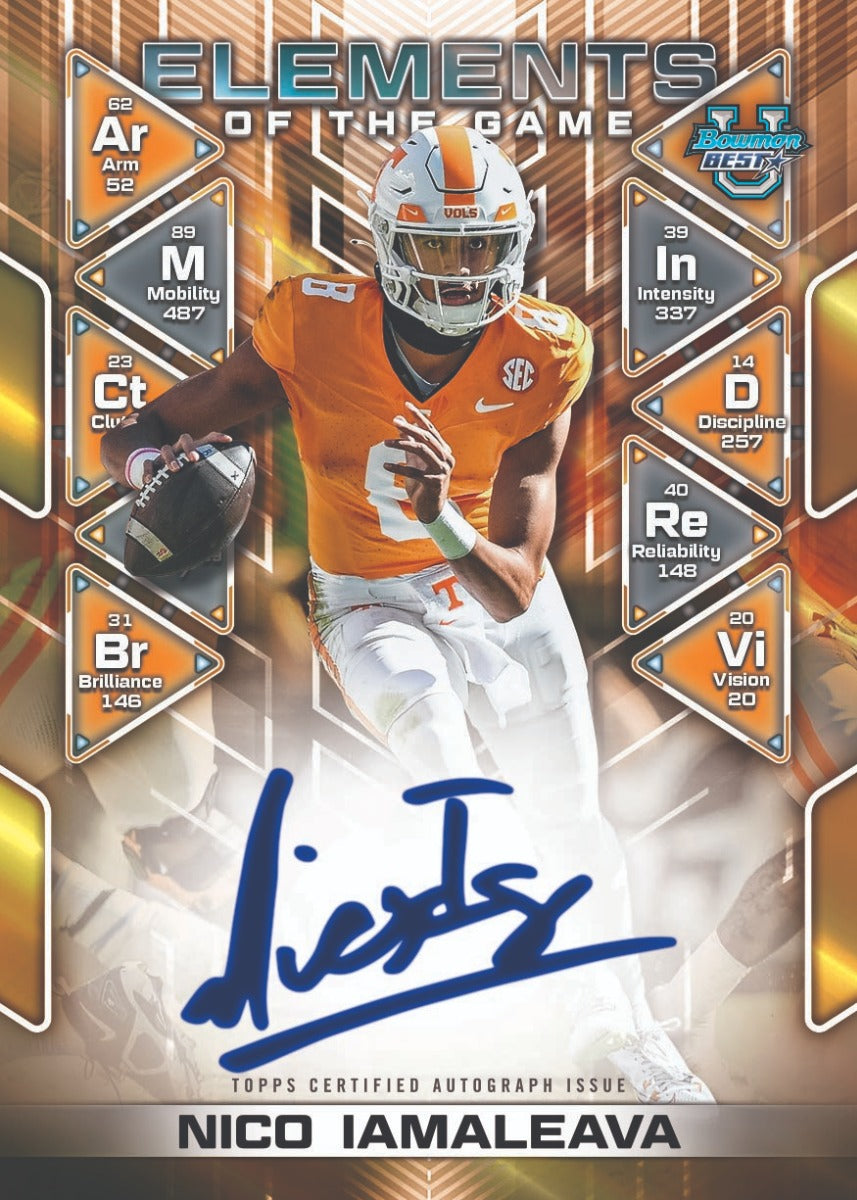 2024 Bowman University Best Football - Hobby Box - Pre-Order - Image 3