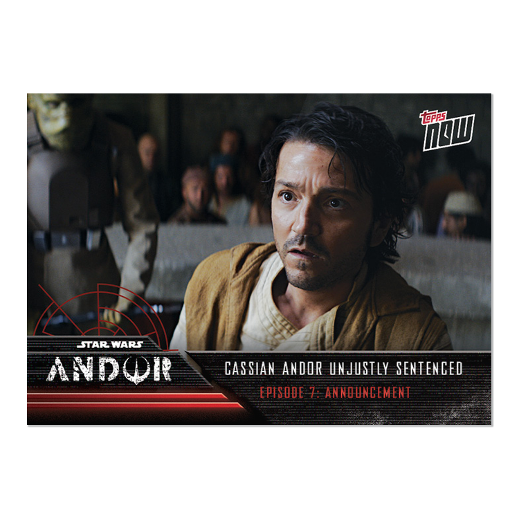 2022 TOPPS NOW Star Wars: Andor Episode 7 - 5 Card Set - PR: 687 - Image 7