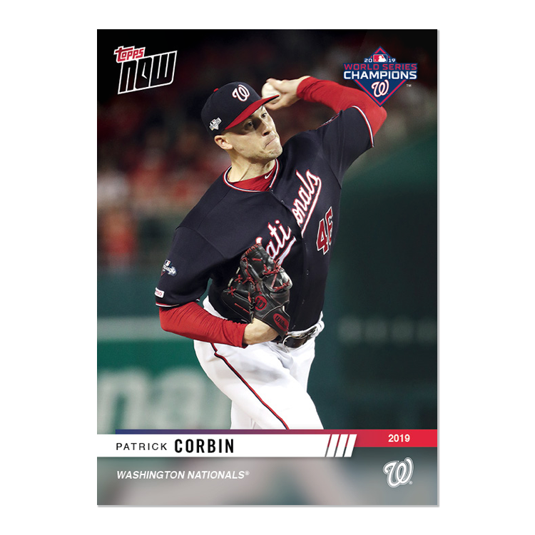 2019 Washington Nationals TOPPS NOW World Series 20-Card Team Set - Collector's Edition + Autograph Card - Image 6