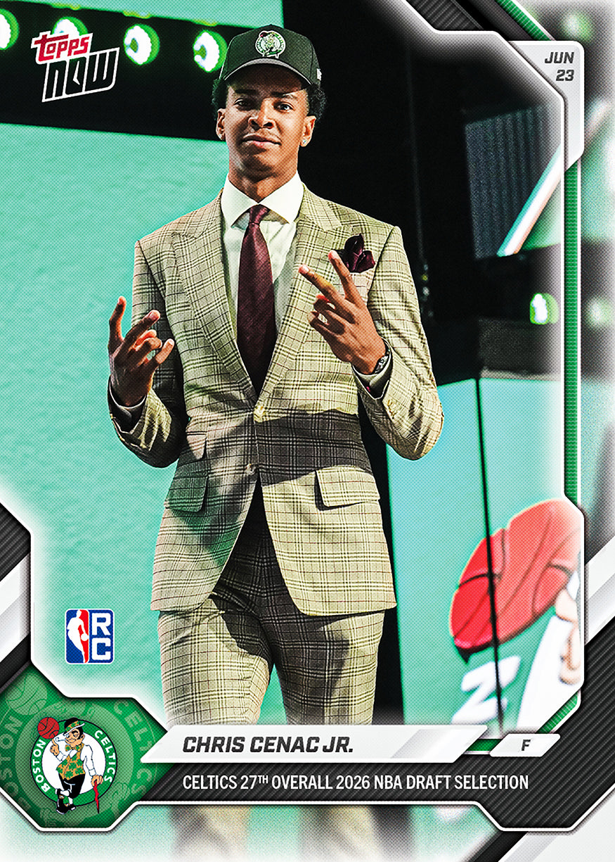 Chris Cenac Jr. - 2026-27 NBA Topps NOW - Card CCEN - PR: 1220