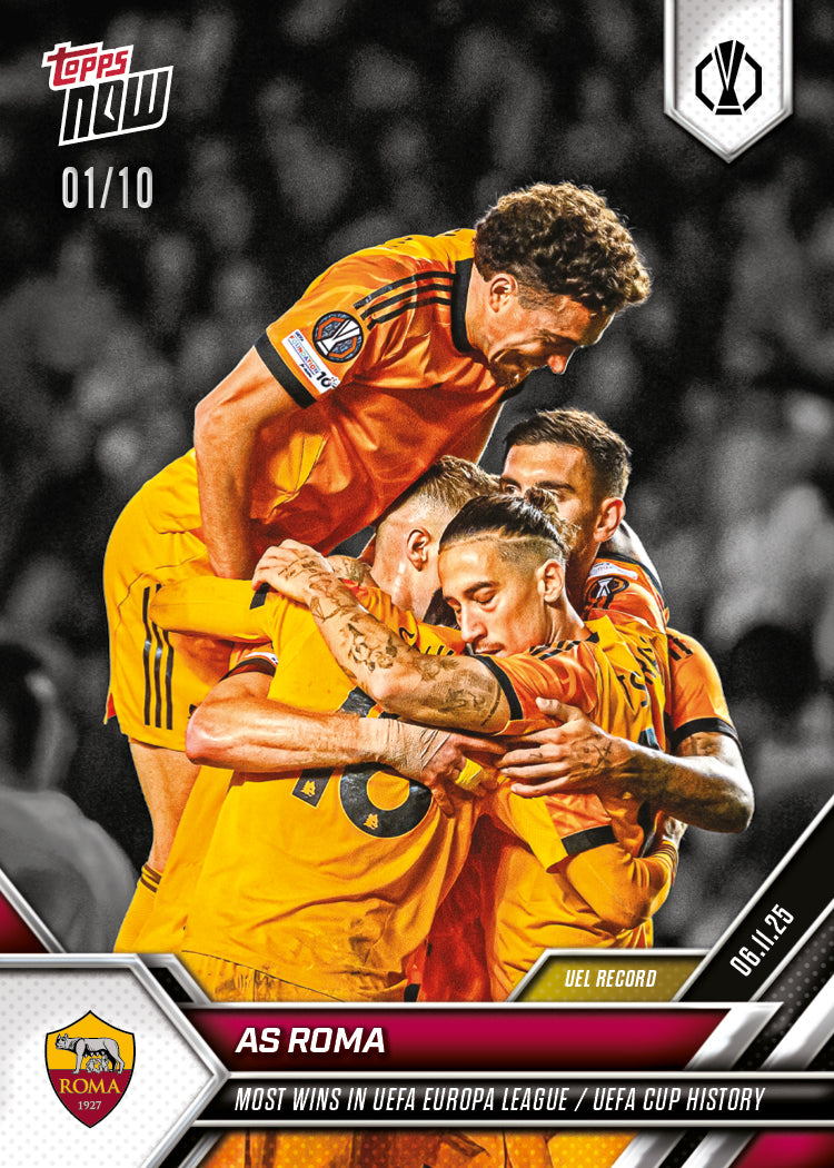 AS Roma- 2025-26 UEL Topps NOW - Card 8 - PR: 207 - Image 4
