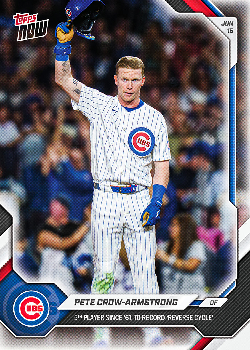 Pete Crow-Armstrong - 2026 MLB Topps NOW - Card 337 - PR: 7740