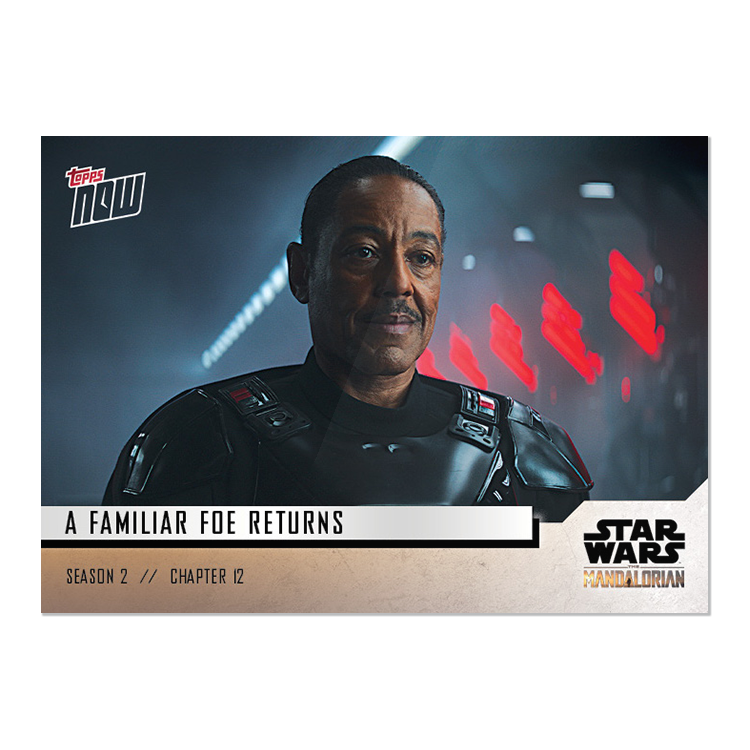 2020 Star Wars: The Mandalorian TOPPS NOW 5-Card Pack - S2 : Chapter 12 - Print Run: 1468 - Image 6