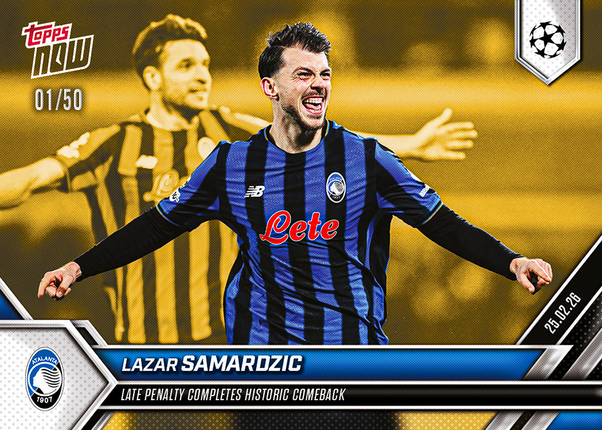 Lazar Samardzic - 2025-26 UCL Topps NOW - Card 97 - PR: 111 - Image 6