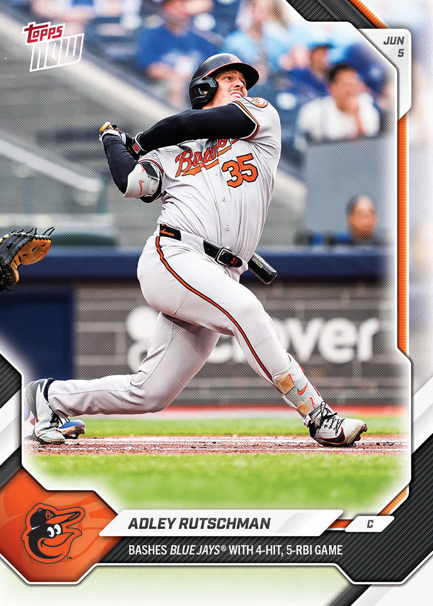Adley Rutschman - 2026 MLB Topps NOW - Card 290 - PR: 422