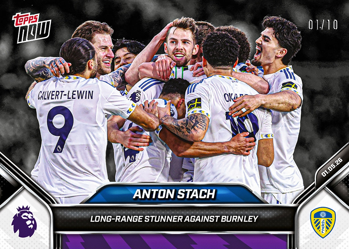 Anton Stach - 2025-26 Premier League Topps NOW - Card 184 - PR: 312 - Image 5