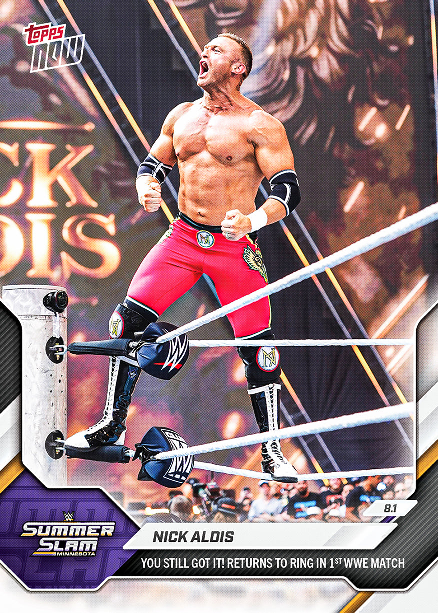 Nick Aldis - 2026 WWE Topps NOW - Card 76 - PR: 1149