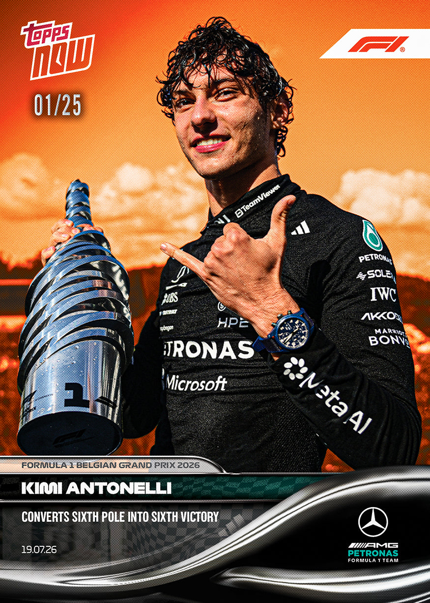 Kimi Antonelli - 2026 Formula 1 Topps NOW - Card 48 - PR: 14351 - Image 5