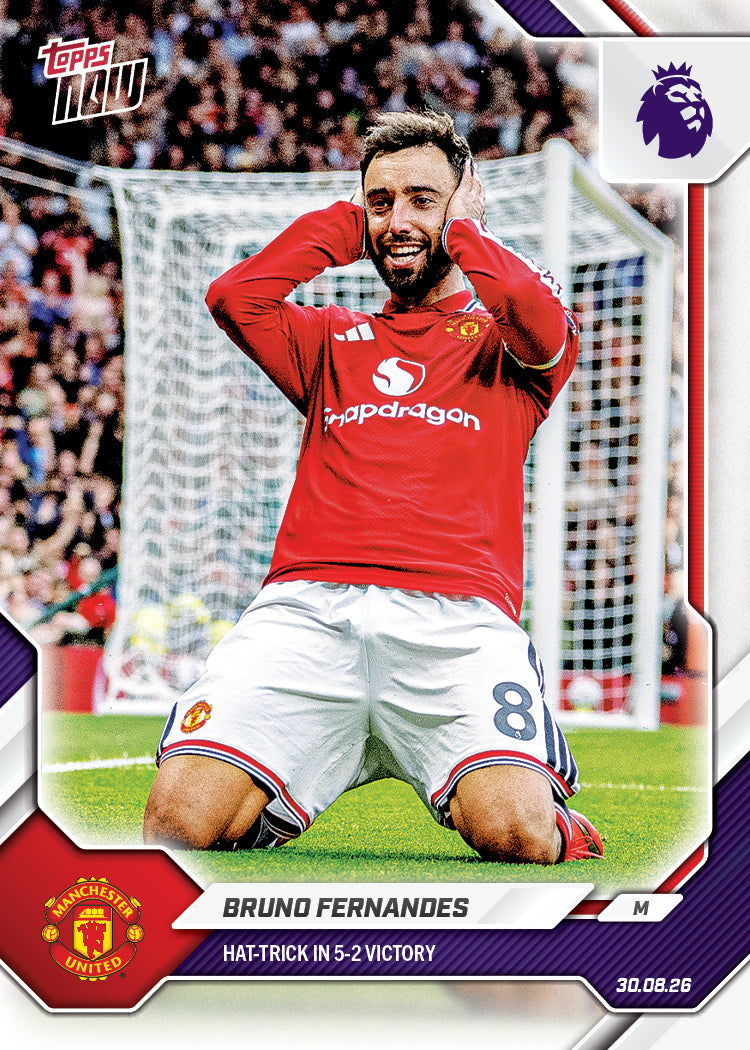 Bruno Fernandes - 2026-27 Premier League Topps NOW - Card 14