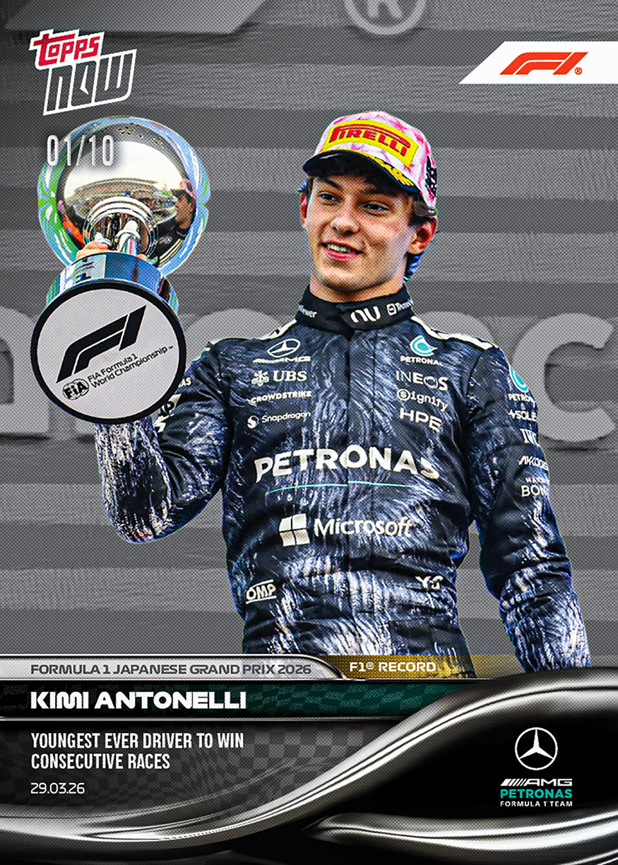Kimi Antonelli - 2026 Formula 1 Topps NOW - Card 22 - PR: 18223 - Image 5