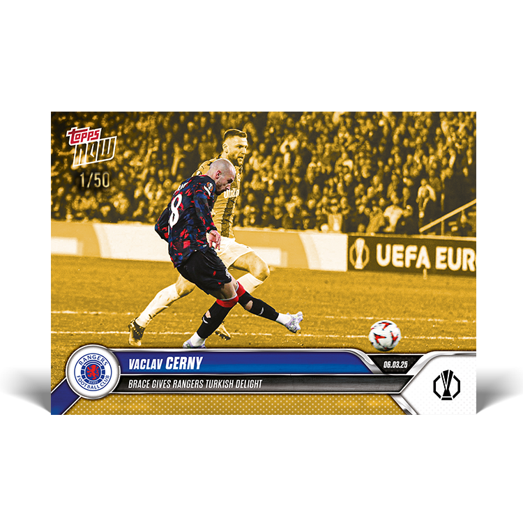Vaclav Cerny - 2024-25 UEL TOPPS NOW Card 22 - PR: 80 - Image 2
