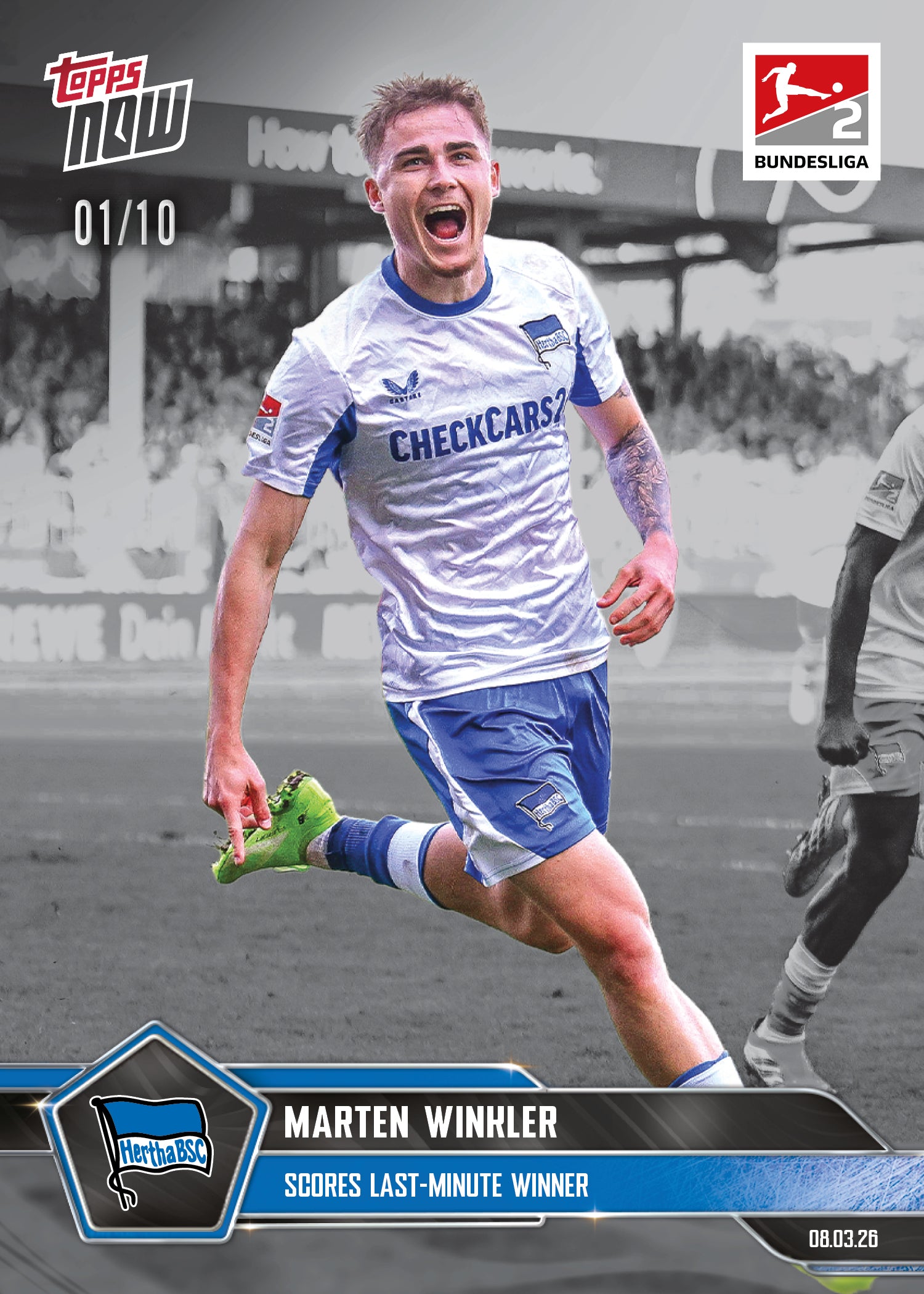 Marten Winkler - 2025-26 Bundesliga Topps NOW - Card 144 - PR:485 - Image 4