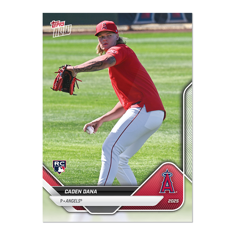 2025 Angels MLB Topps NOW Road To Opening Day 11-Card Team Set - PR: 491 - Image 3