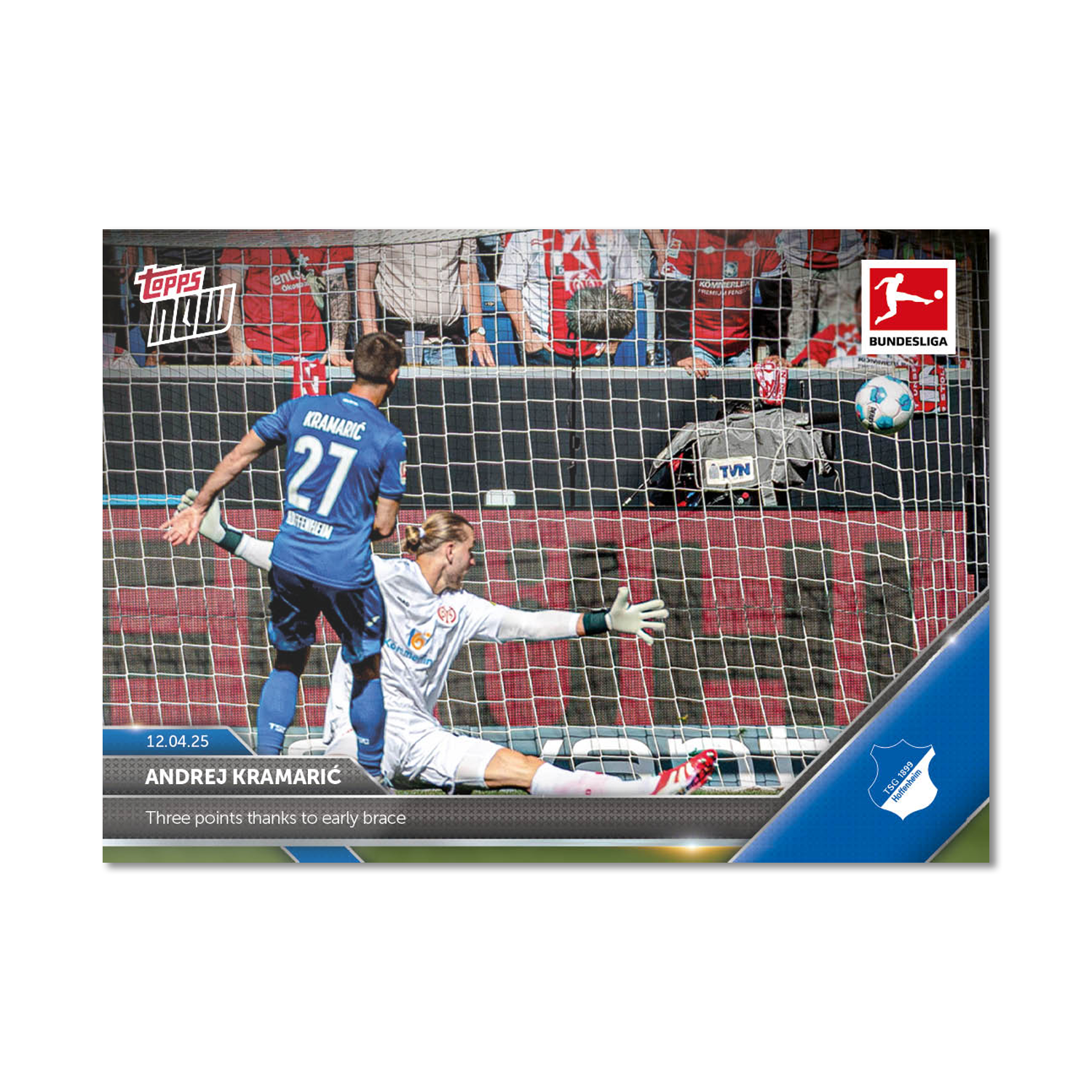 Andrej Kramarić - 2024-25 Bundesliga Topps NOW Card 164 - PR: 25